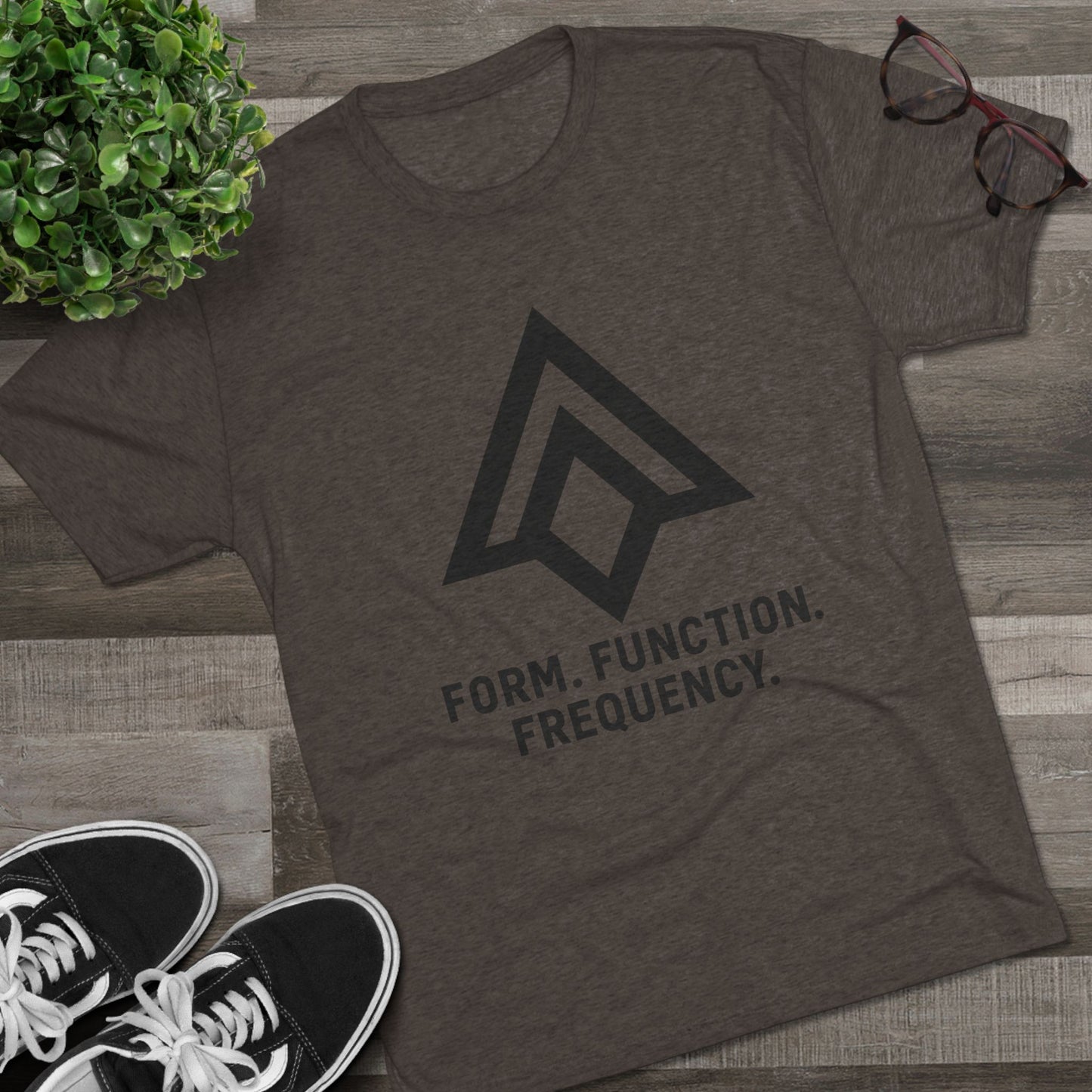 Form. Function. Frequency. Logo Signature Alignment Tee