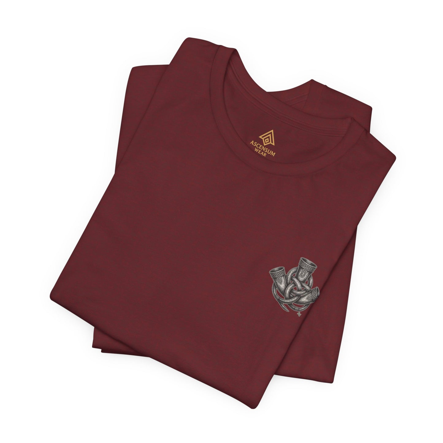 Mjölnir — Norse Hammer Back Print T-Shirt | Ascensum Wear