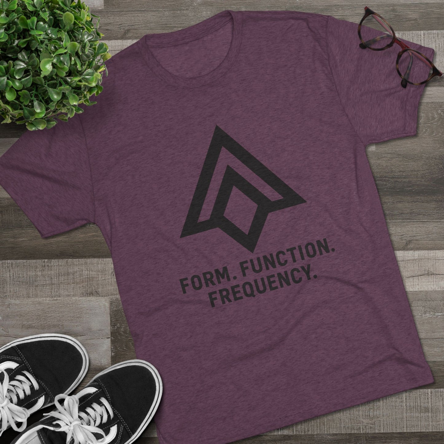 Form. Function. Frequency. Logo Signature Alignment Tee