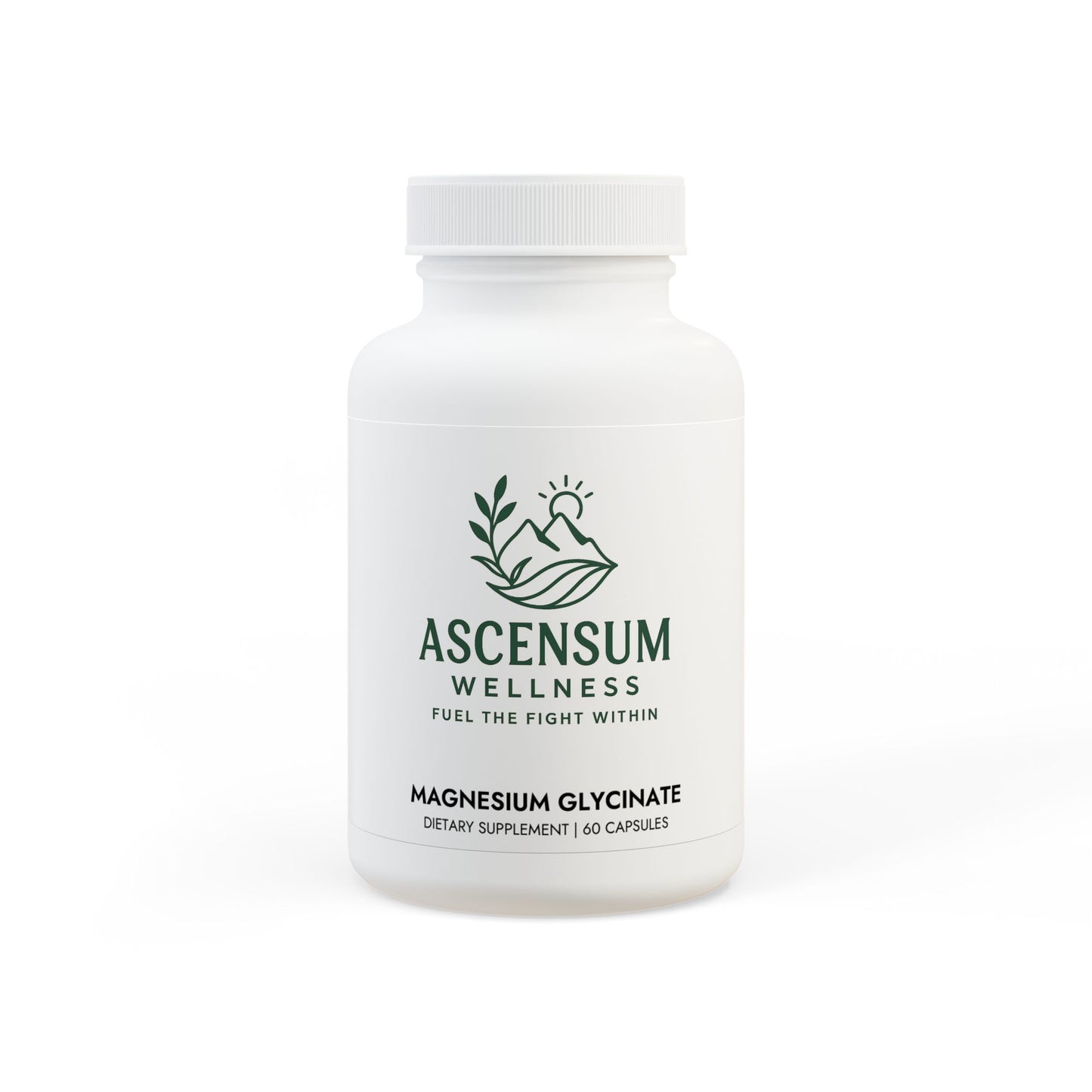 Magnesium Glycinate Supplement (60 Capsules)