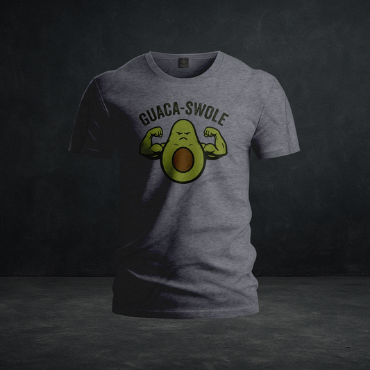 Guaca-Swole Tee — Tri-Blend Funny Avocado Fitness T-Shirt