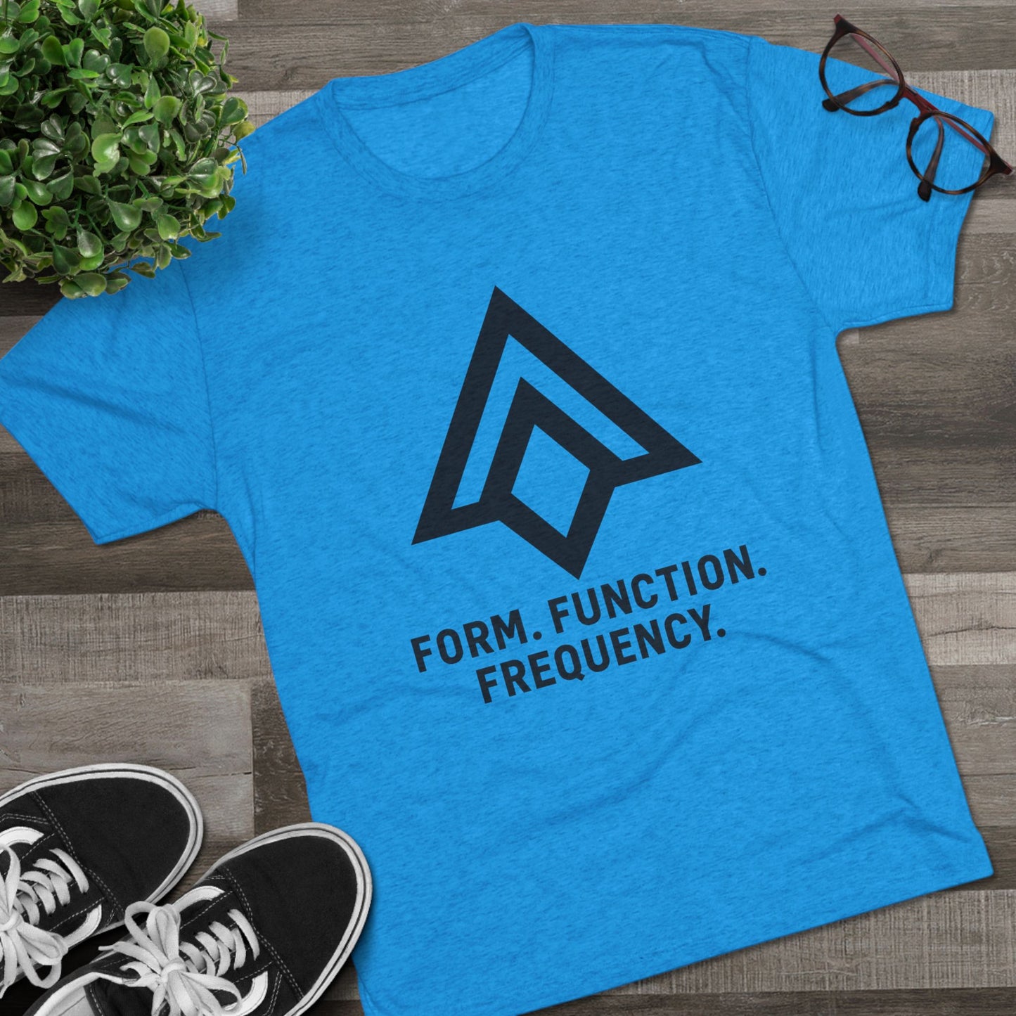 Form. Function. Frequency. Logo Signature Alignment Tee