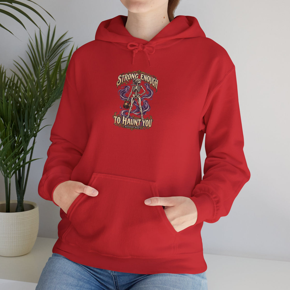 Strong Enough to Haunt You — Halloween Unisex Hoodie | Ascensum Wear
