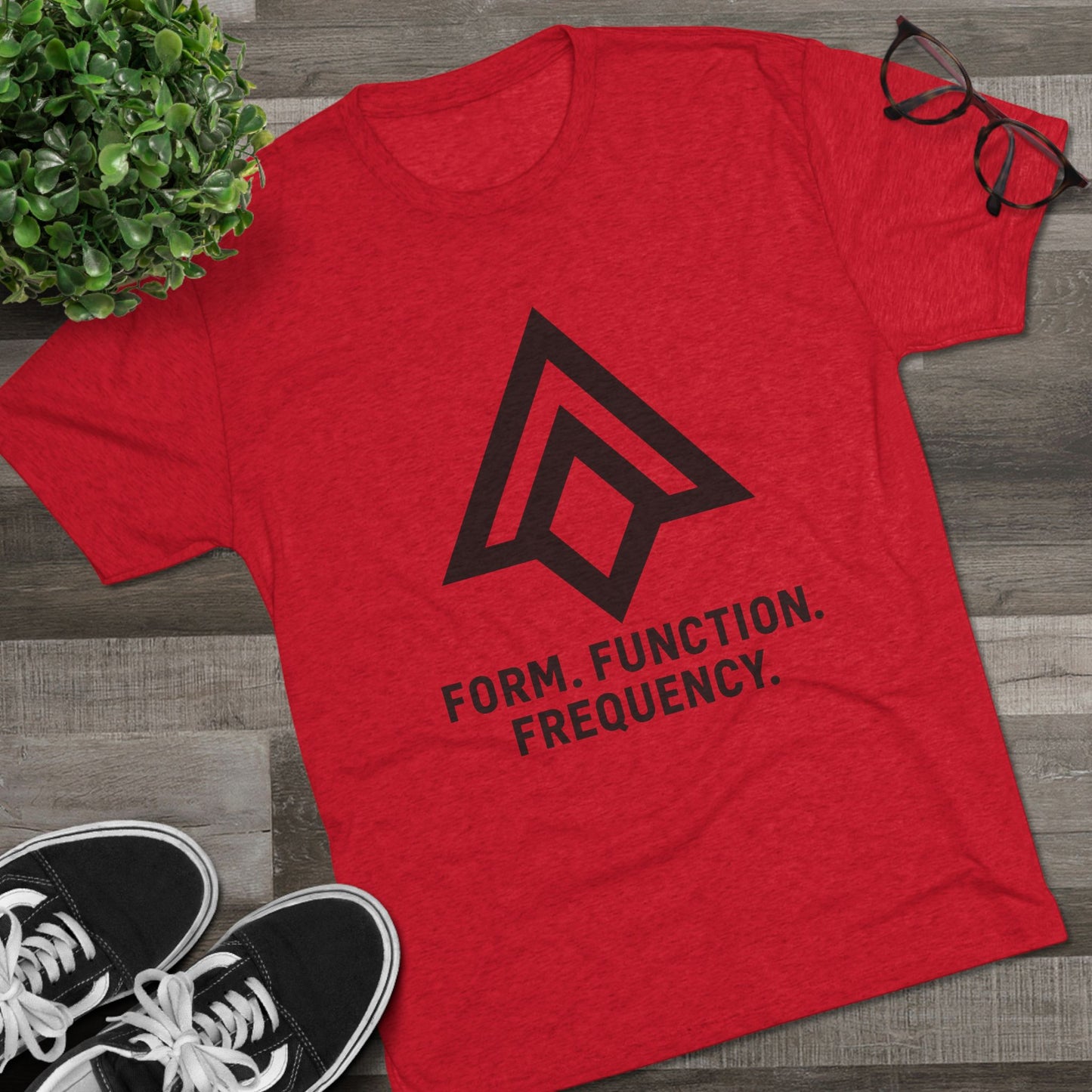 Form. Function. Frequency. Logo Signature Alignment Tee