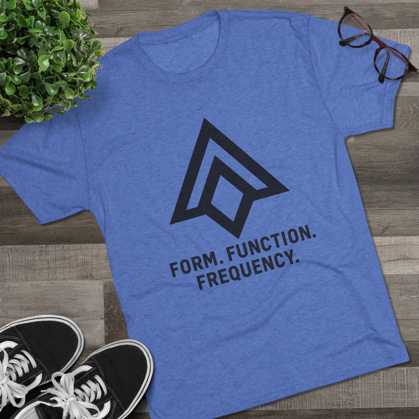Form. Function. Frequency. Logo Signature Alignment Tee