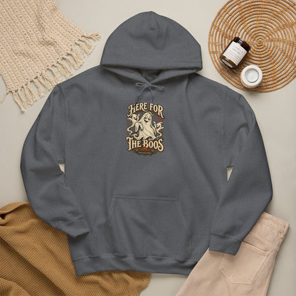 Here for the Boos — Vintage Ghost Trio Unisex Tee | Ascensum Wear