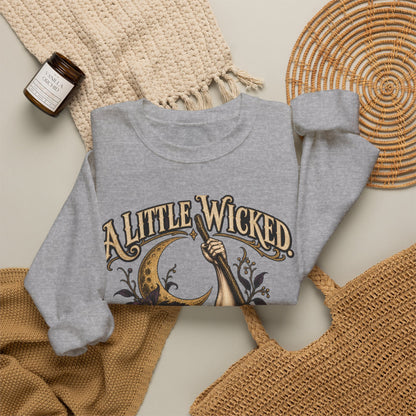 A Little Wicked A Lot Stronger — Halloween Unisex Crewneck Sweatshirt | Ascensum Wear