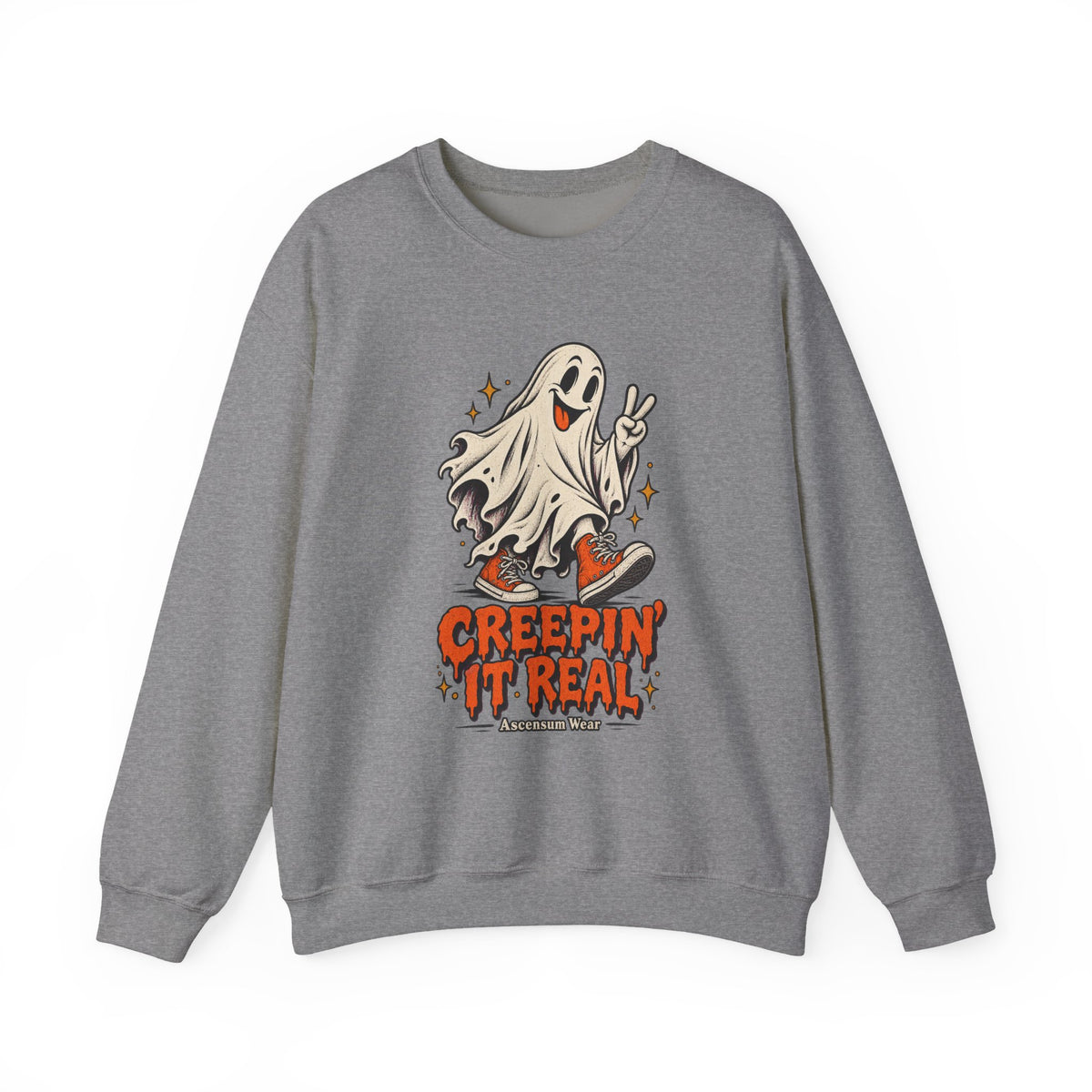 Creepin' It Real — Halloween Unisex Crewneck | Ascensum Wear