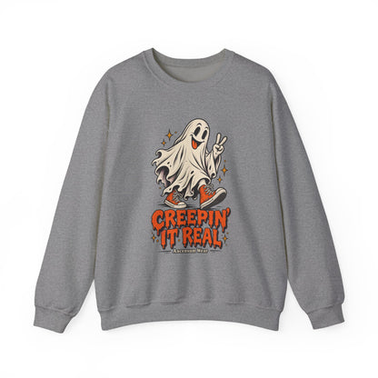 Creepin' It Real — Halloween Unisex Crewneck | Ascensum Wear