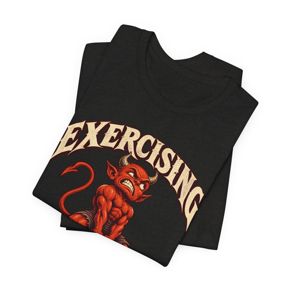 Exercising My Demons — Halloween Unisex Tee | Ascensum Wear