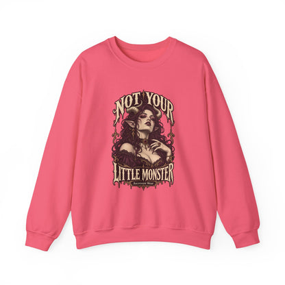 Not Your Little Monster — Halloween Graphic Crewneck | Ascensum Wear