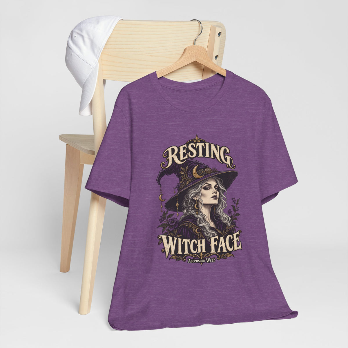 Resting Witch Face — Halloween Unisex Tee | Ascensum Wear