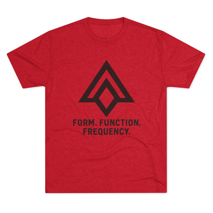 Form. Function. Frequency.  Logo Signature Alignment Tee