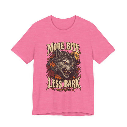 More Bite Less Bark — Halloween Unisex Tee | Ascensum Wear
