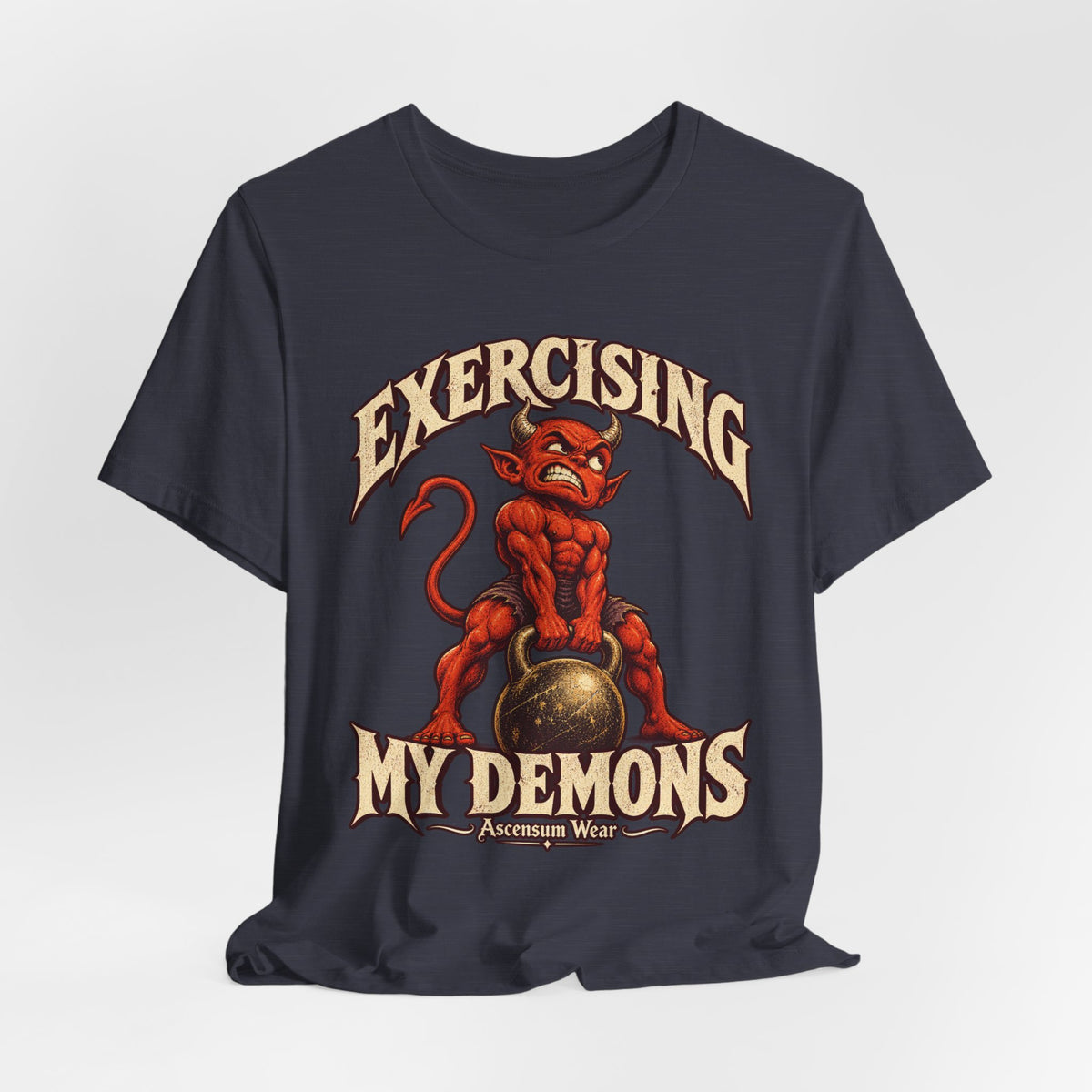 Exercising My Demons — Halloween Unisex Tee | Ascensum Wear