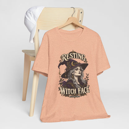 Resting Witch Face — Halloween Unisex Tee | Ascensum Wear