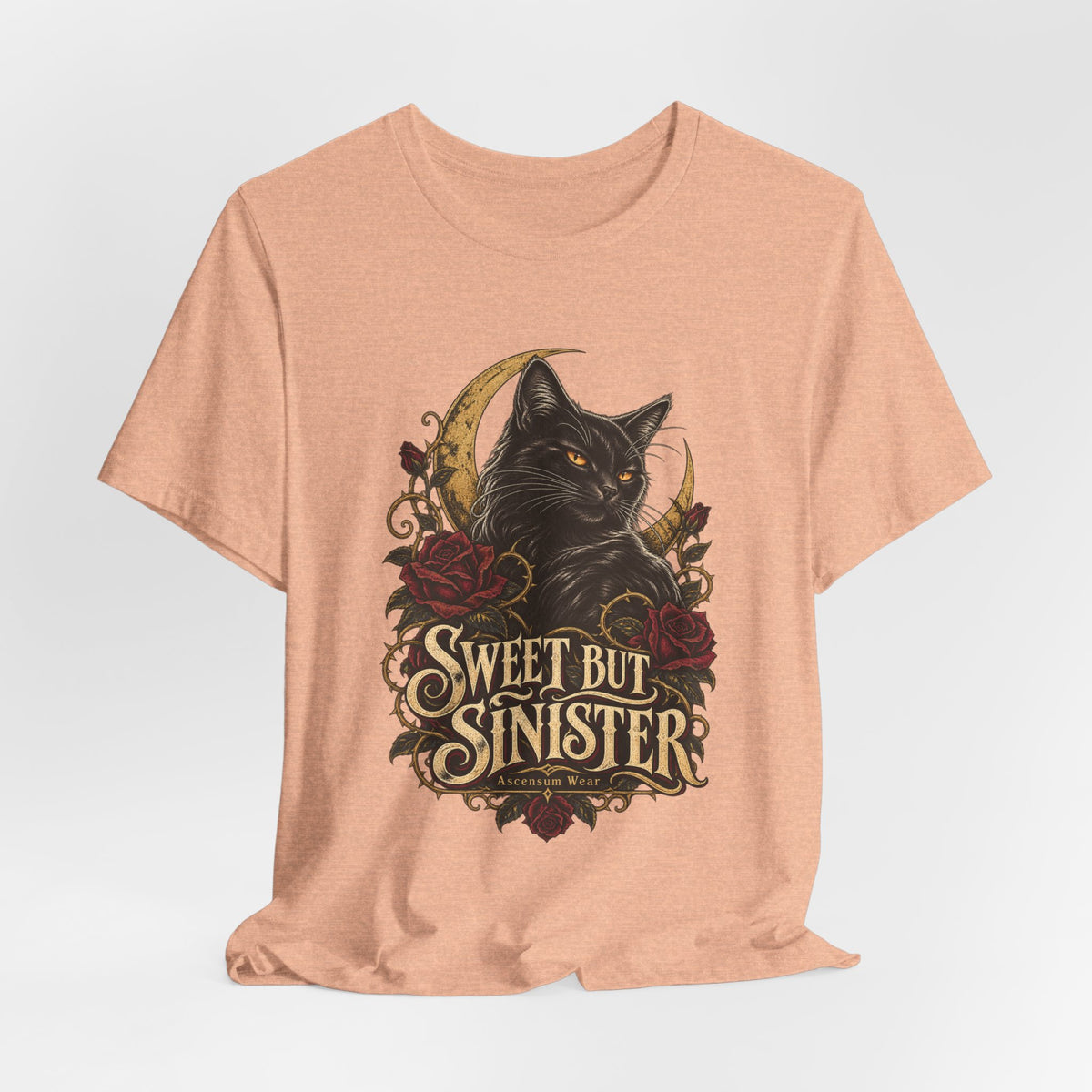 Sweet But Sinister — Black Cat Halloween Tee | Ascensum Wear