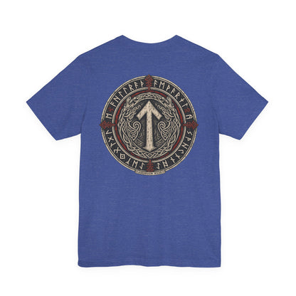 Runic Circle Seal — Norse Back Print T-Shirt | Ascensum Wear