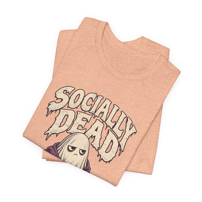 Socially Dead — Halloween Unisex Tee | Ascensum Wear