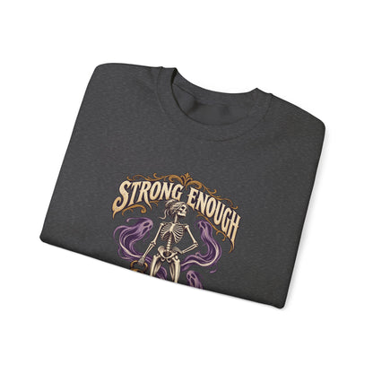 Strong Enough to Haunt You — Halloween Unisex Crewneck | Ascensum Wear