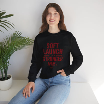 Soft Launch of a Stronger Me — Women's Empowerment Crewneck | Ascensum Wear