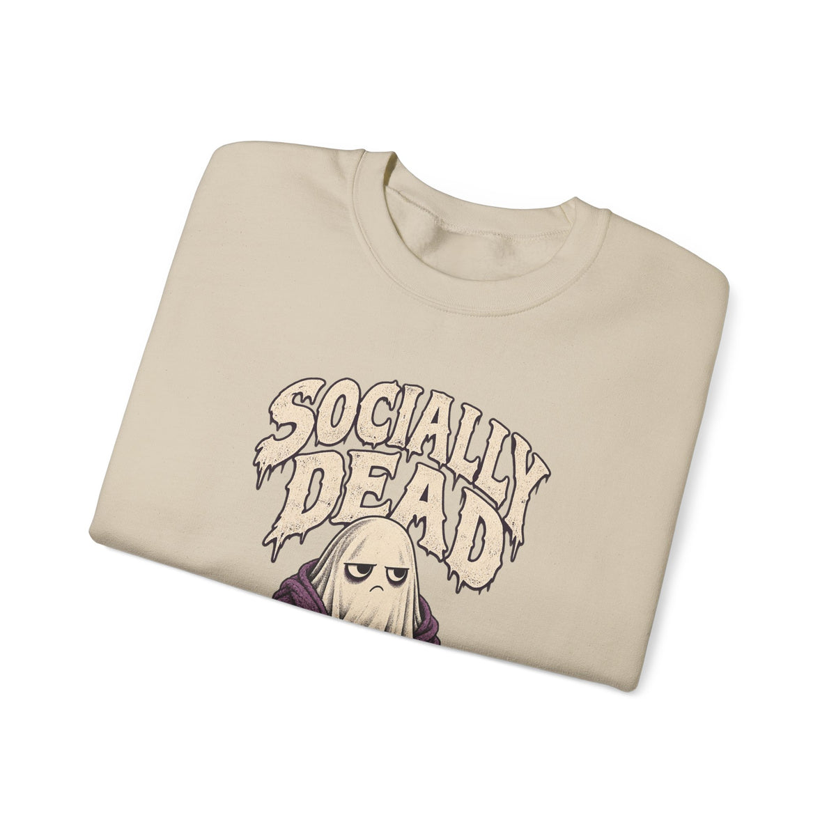 Socially Dead — Halloween Unisex Crewneck | Ascensum Wear