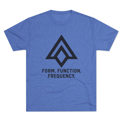 Form. Function. Frequency.  Logo Signature Alignment Tee