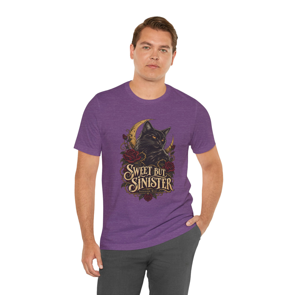 Sweet But Sinister — Black Cat Halloween Tee | Ascensum Wear
