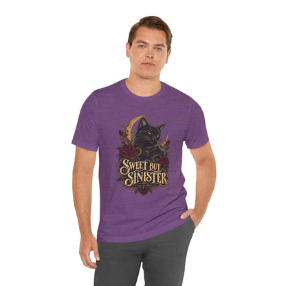 Sweet But Sinister — Black Cat Halloween Tee | Ascensum Wear
