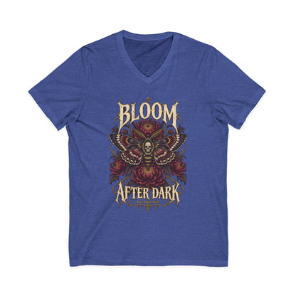 Bloom After Dark — Halloween Unisex V Neck | Ascensum Wear