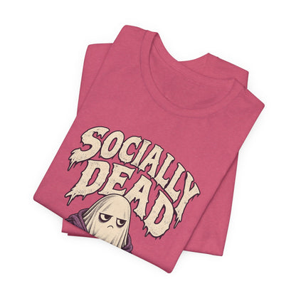 Socially Dead — Halloween Unisex Tee | Ascensum Wear