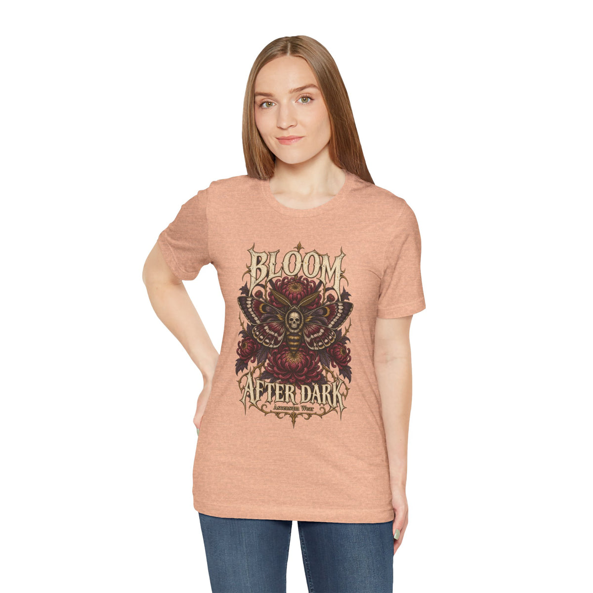 Bloom After Dark — Halloween Unisex Tee | Ascensum Wear