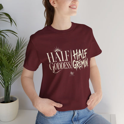 Half Goddess, Half Gremlin — Women's Empowerment Tee | Ascensum Wear