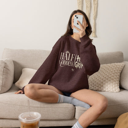 Half Goddess, Half Gremlin — Women's Empowerment Crewneck | Ascensum Wear