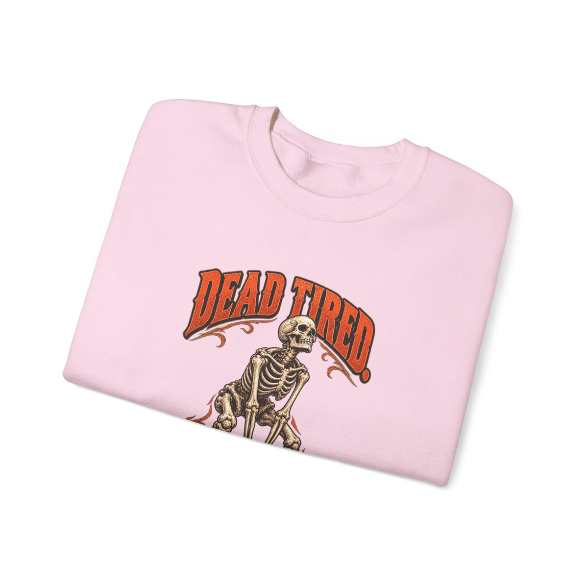 Dead Tired Still Lifting — Halloween Fitness Unisex Crewneck | Ascensum Wear