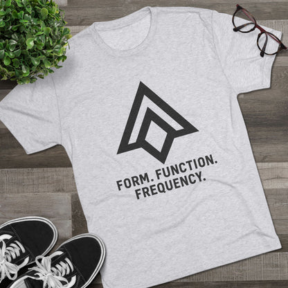 Form. Function. Frequency.  Logo Signature Alignment Tee