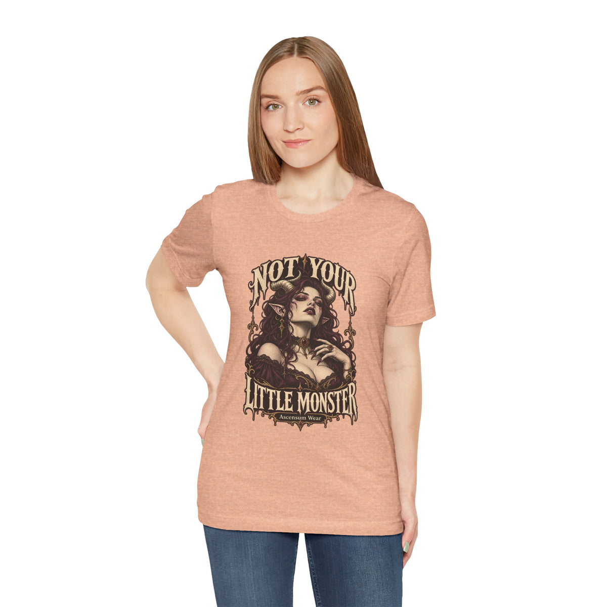 Not Your Little Monster — Halloween Graphic Tee | Ascensum Wear