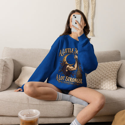 A Little Wicked A Lot Stronger — Halloween Unisex Crewneck Sweatshirt | Ascensum Wear