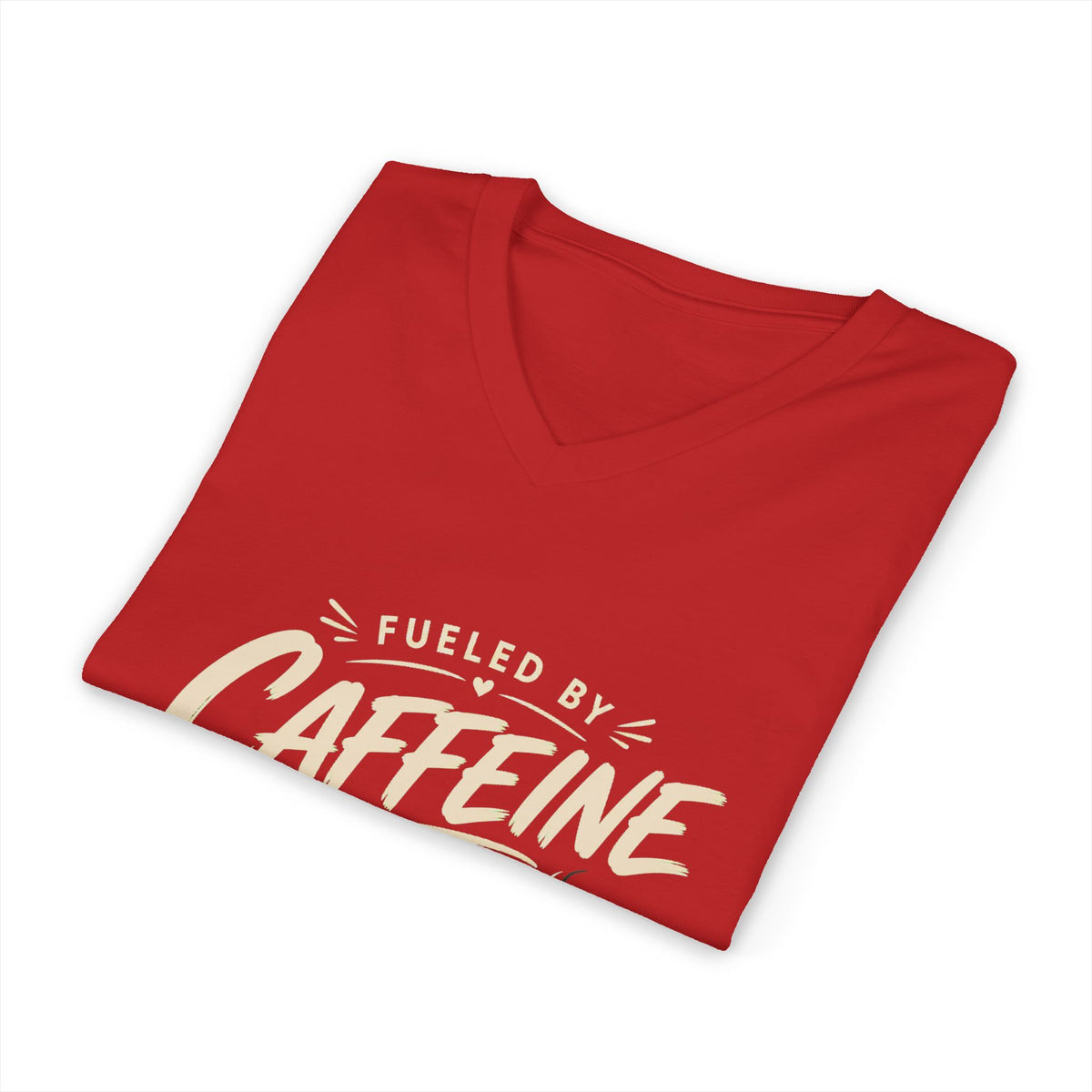 Fueled by Caffeine and Pure Audacity | Women's Empowerment  V Neck