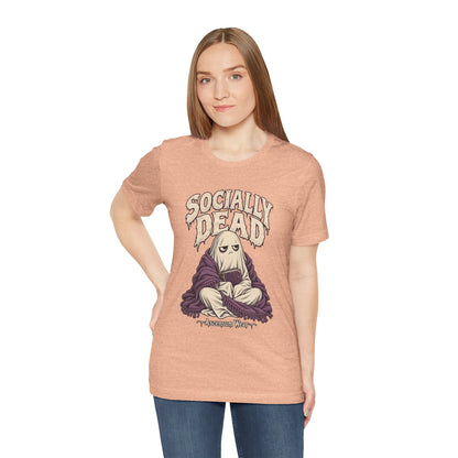 Socially Dead — Halloween Unisex Tee | Ascensum Wear