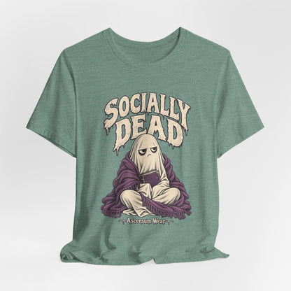Socially Dead — Halloween Unisex Tee | Ascensum Wear