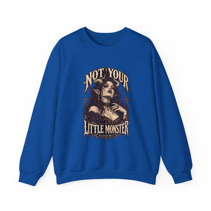Not Your Little Monster — Halloween Graphic Crewneck | Ascensum Wear
