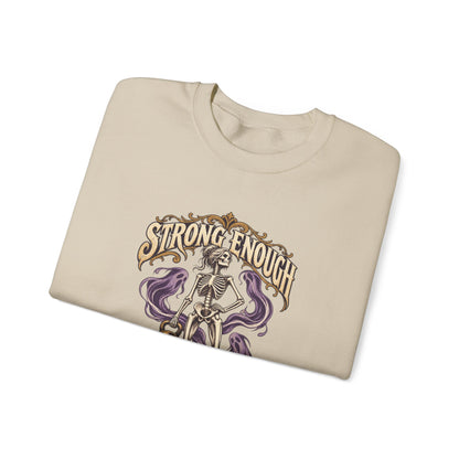 Strong Enough to Haunt You — Halloween Unisex Crewneck | Ascensum Wear