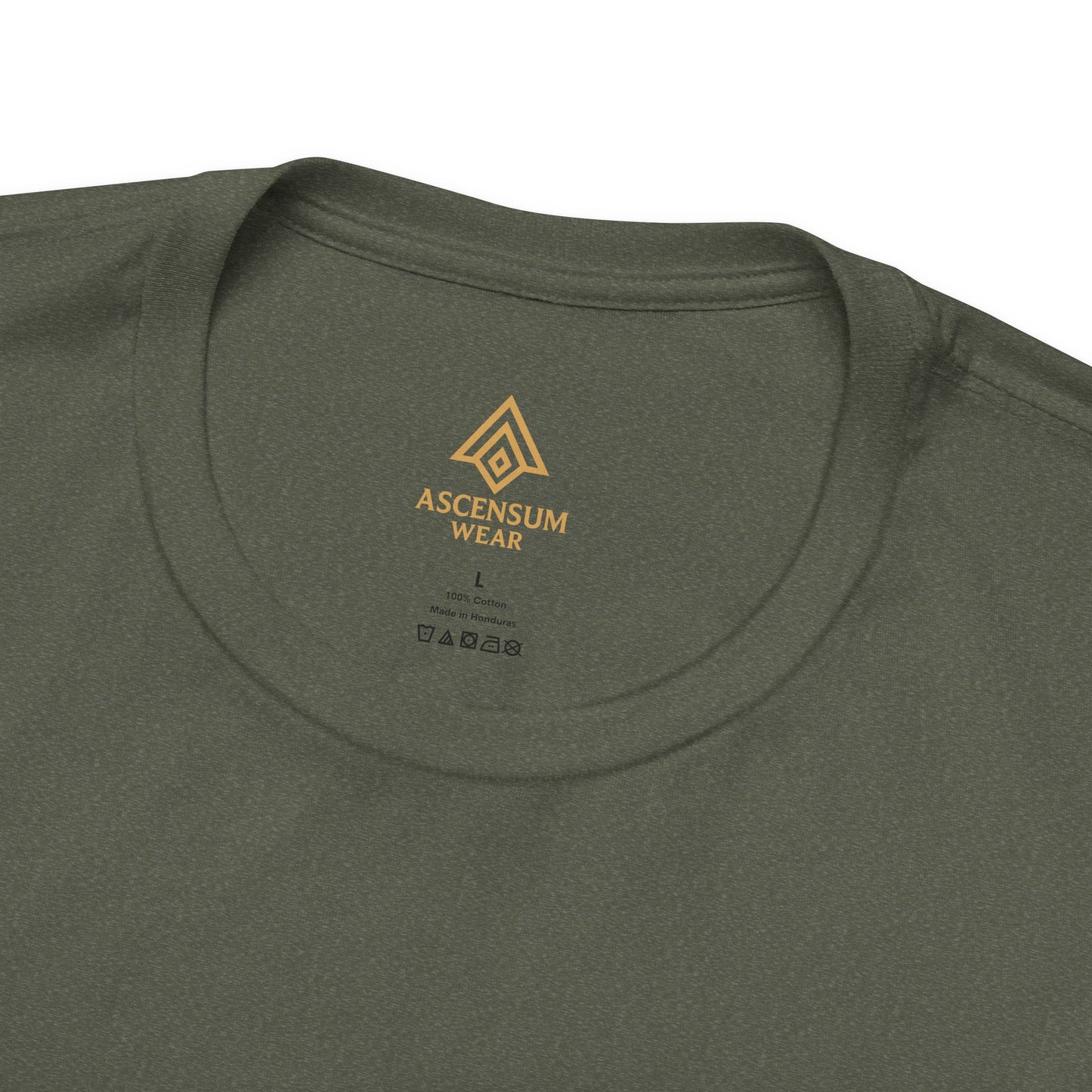Runic Circle Seal — Norse Back Print T-Shirt | Ascensum Wear