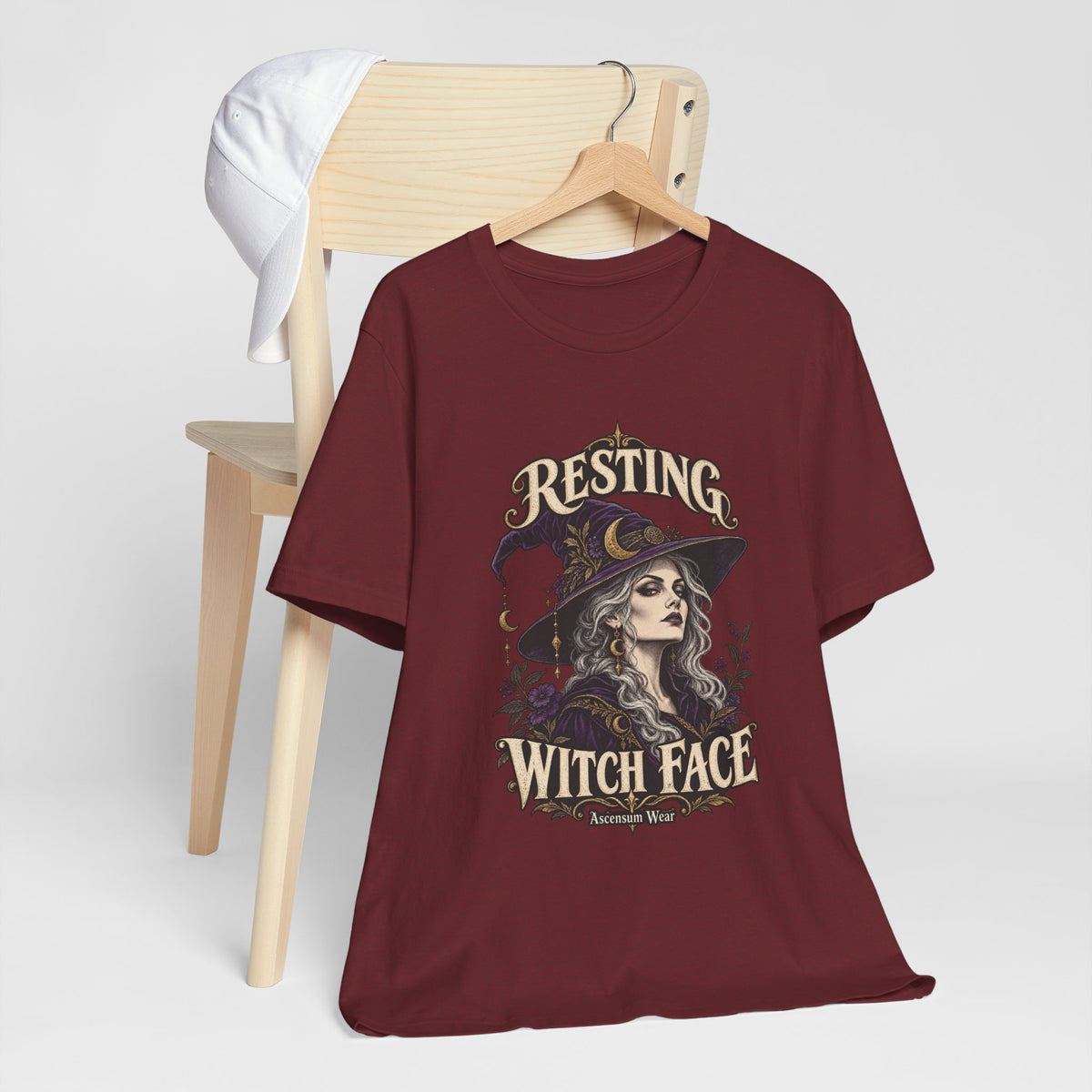 Resting Witch Face — Halloween Unisex Tee | Ascensum Wear