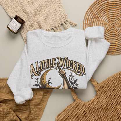 A Little Wicked A Lot Stronger — Halloween Unisex Crewneck Sweatshirt | Ascensum Wear