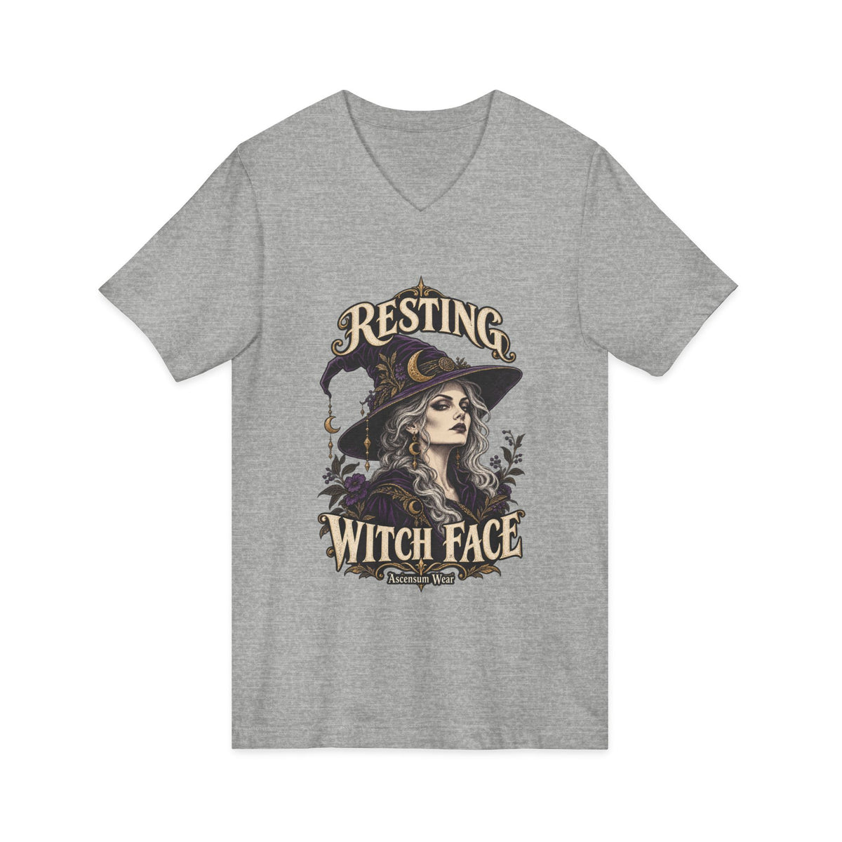 Resting Witch Face — Halloween Unisex Tee | Ascensum Wear