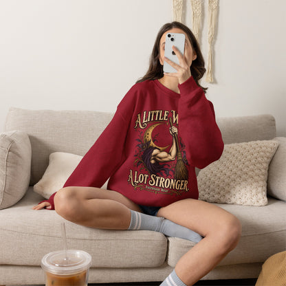 A Little Wicked A Lot Stronger — Halloween Unisex Crewneck Sweatshirt | Ascensum Wear