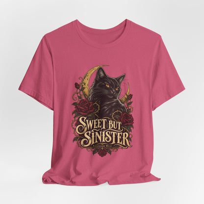 Sweet But Sinister — Black Cat Halloween Tee | Ascensum Wear