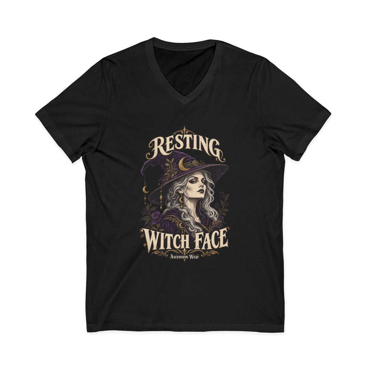 Resting Witch Face — Halloween Unisex Tee | Ascensum Wear